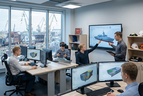 ОСК формирует цифровой контур российского судостроения и кадровый задел до 2036 года