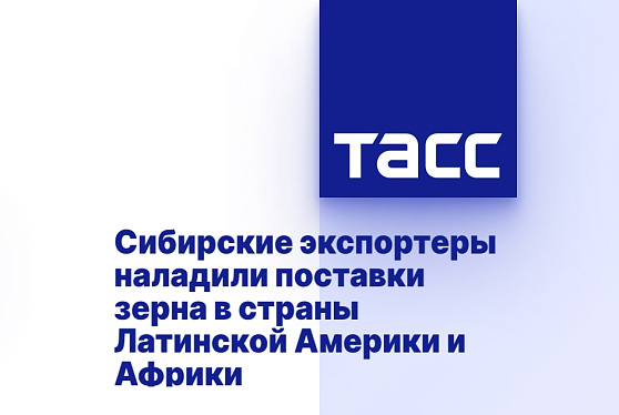 Сибирские экспортеры наладили поставки зерна в страны Латинской Америки и Африки
